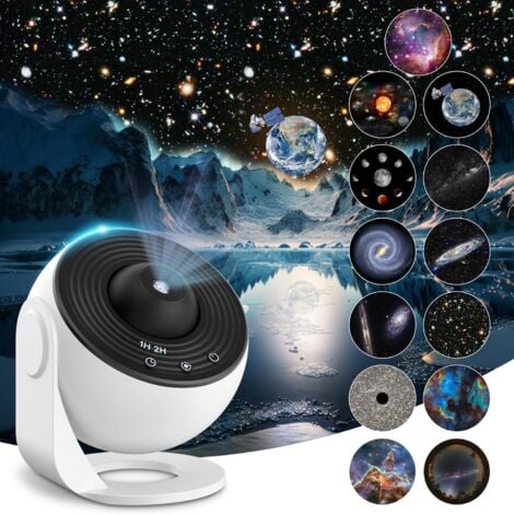 4K HD Ultra-Clear Imaging 12 in 1 Planetarium Galaxy Projector