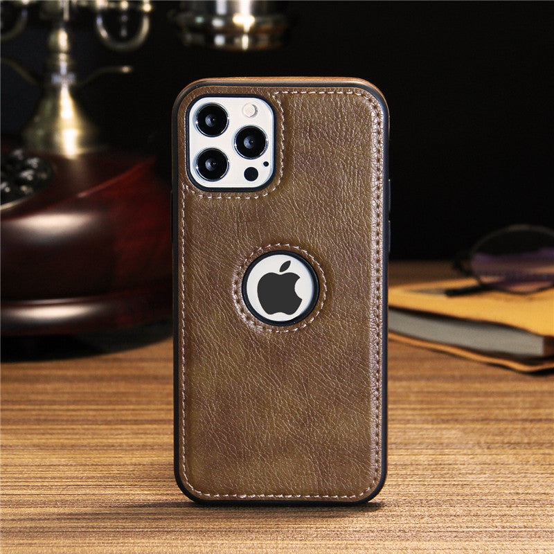 iPhone 14 Luxury Business Leather iPhone Case