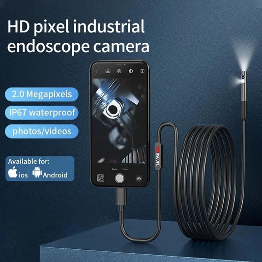 2MP HD Single/Dual Lens Waterproof Endoscope Camera for Android / Apple