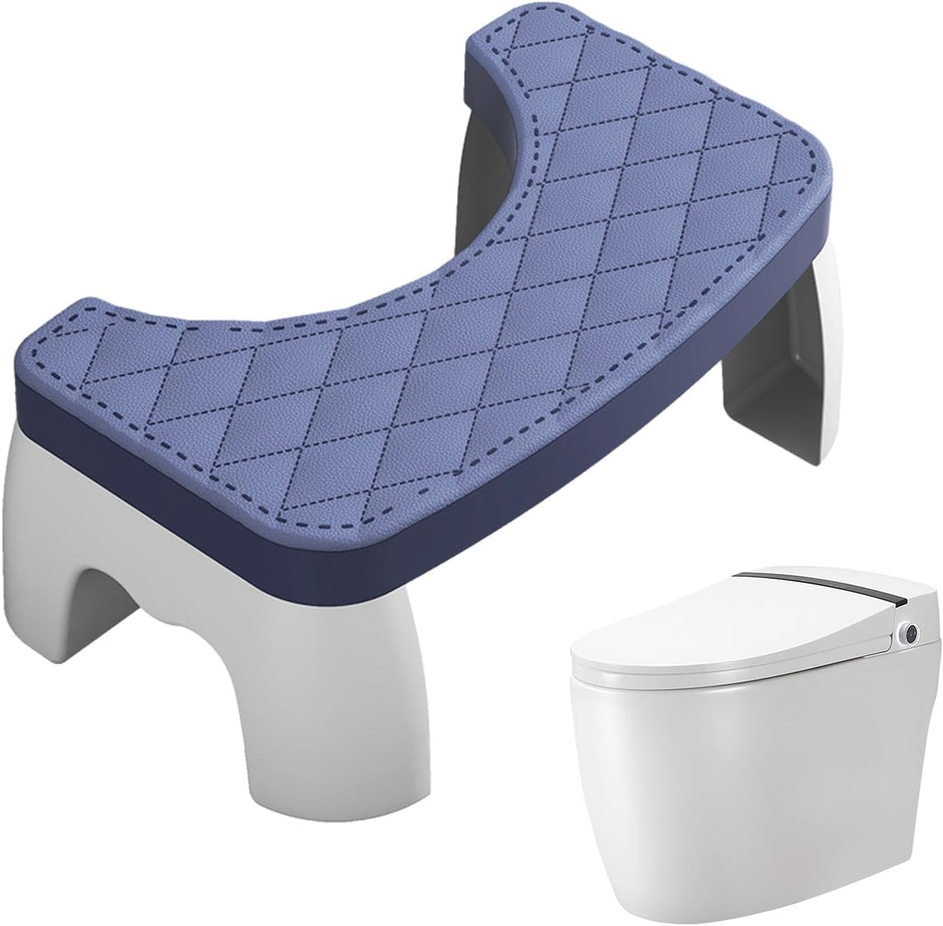 HealthBoost Toilet Aid Stool – Promotes Natural Posture for Strain-free Bathroom Visits
