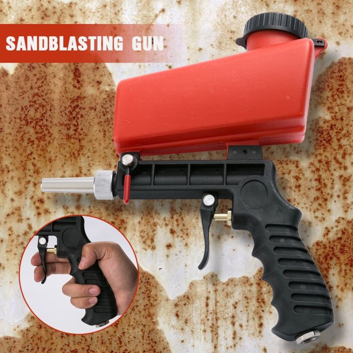 Adjustable Pneumatic 90 Psi Portable Sandblasting Gun