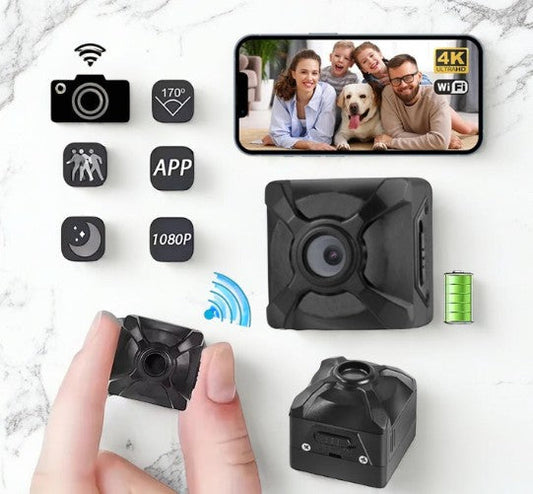 Nano-Size 1080P HD Rechargeable Mini WiFi Motion Detection Night Vision Spy Camera