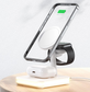 Magnetic 4 in 1 Wireless Fast Charging Dock Station For iPhone Apple watch & Airpods