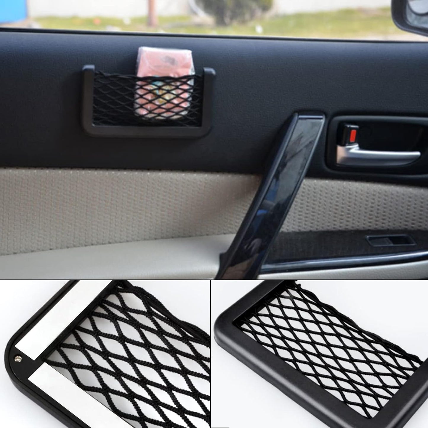 EASY STICK-ON STORAGE POCKET (2pc set)