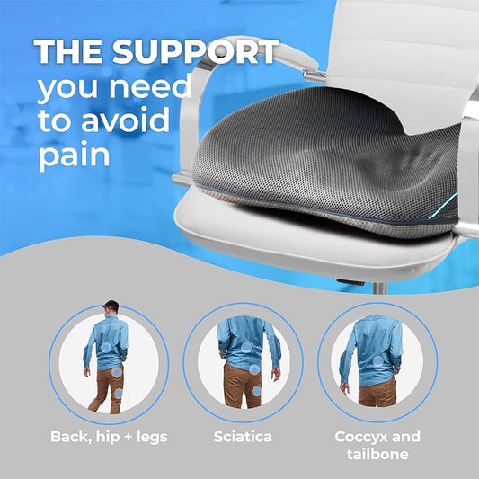 Klaudena™ - NextGen Orthopedic Seat Cushion