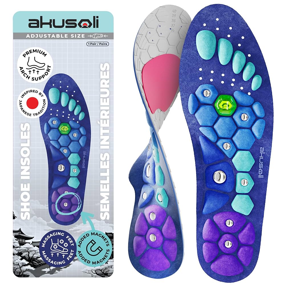 Akusoli™ Acupressure Insoles - Pain & Stress Relief