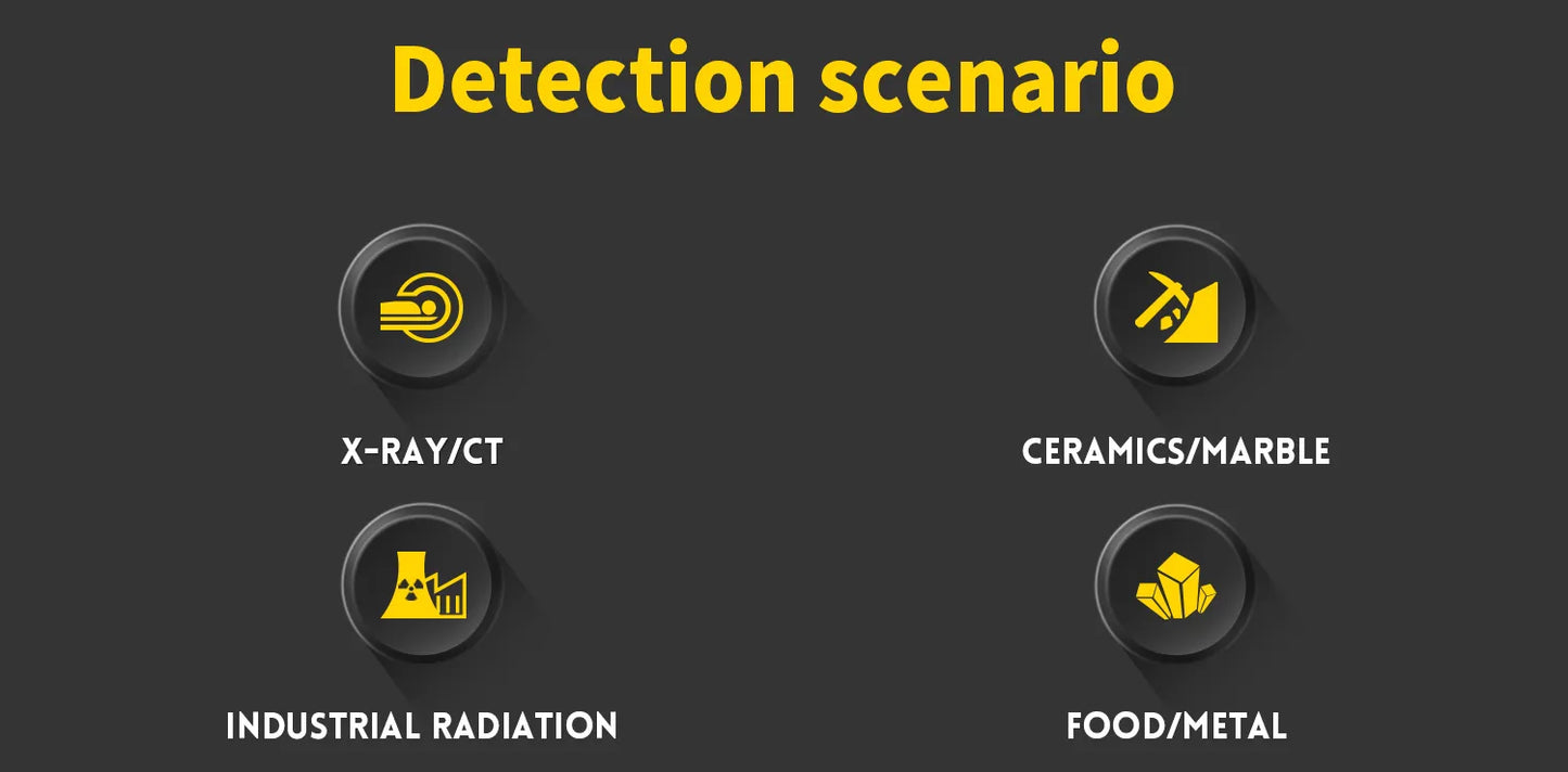 FNIRSI Geiger Counter Nuclear X-ray γ-ray β-ray Radiation Detector