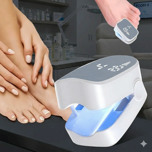 Rechargeable Infrared + Blue Light Fingernails & Toenails Fungus Treatment Device
