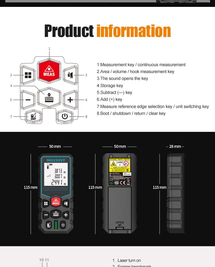 PrecisionPro™ Smart Spectroscopic Laser Distance Meter