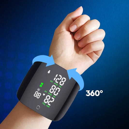 Smart Blood Pressure Monitor With Large Touch LCD Screen & Intelligent Voice Broadcast