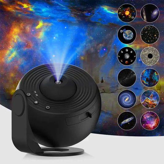 4K HD Ultra-Clear Imaging 12 in 1 Planetarium Galaxy Projector