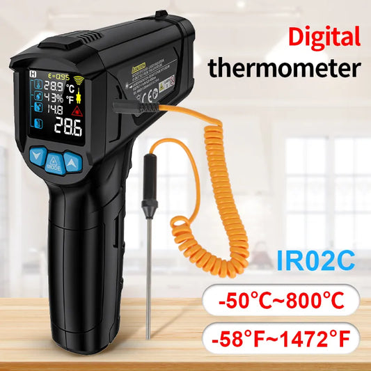 Digital Infrared Non-contact High Precision Laser Thermometer