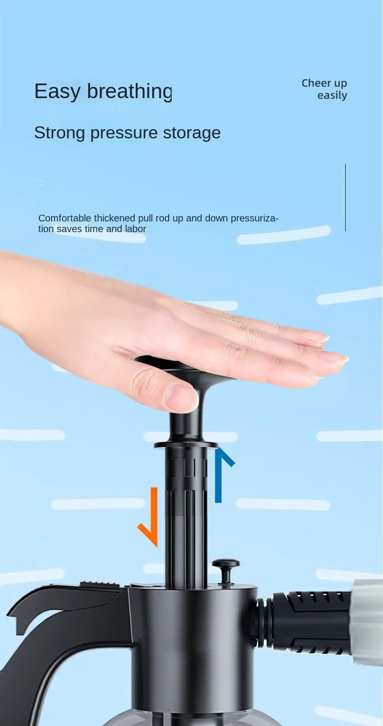 Bleo™ Multi-Surface 2L Foam Sprayer – Adjustable Nozzles & Wide Fan Spray