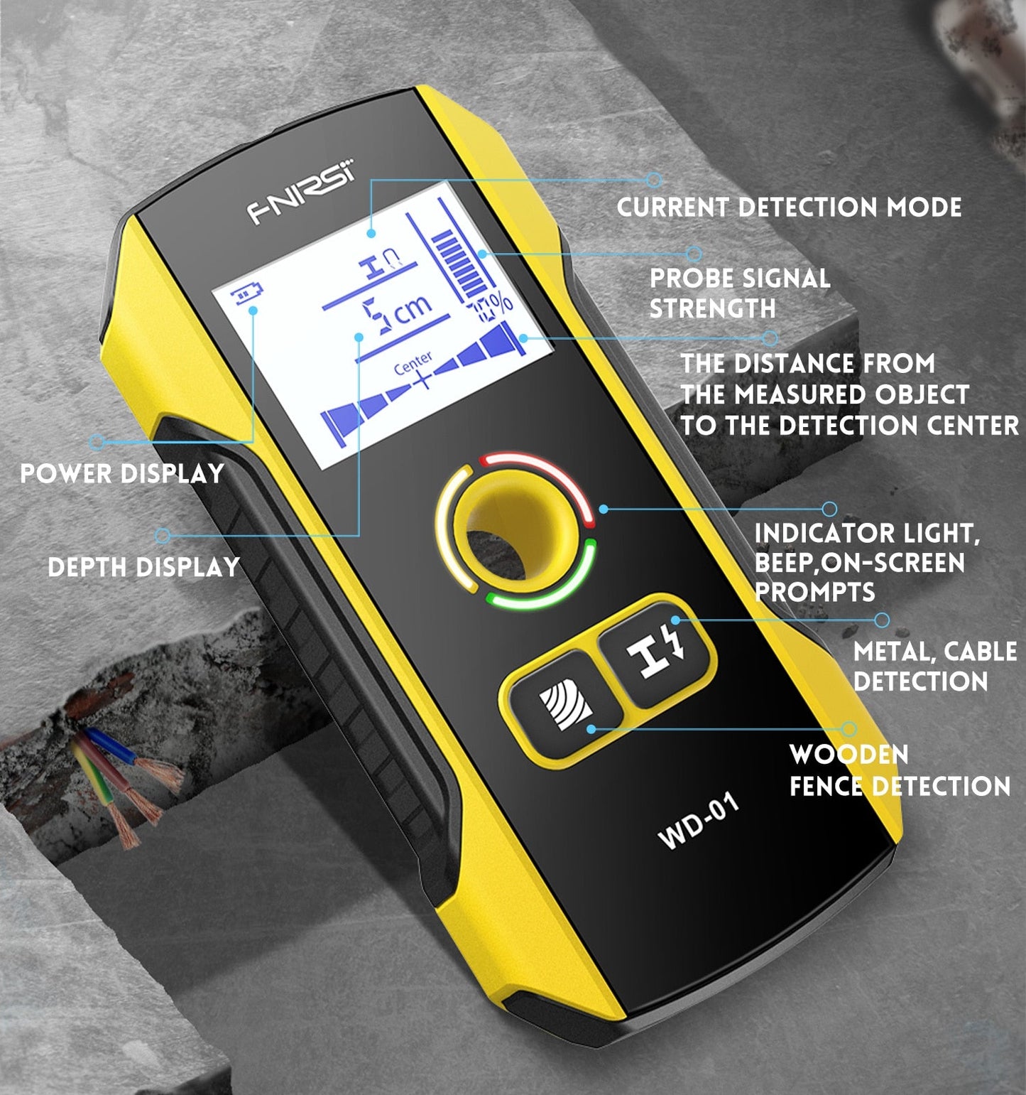 Newly Designed Metal / Wires / Wood Wall Scanner