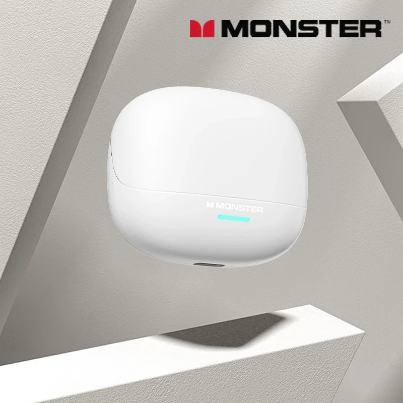 Monster Bluetooth 5.4 Dual Mode HIFI Stereo & HD Calls with Noise Reduction Earphones