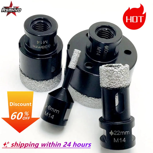 DiamondPro Superior Vacuum Brazed Tech Diamond Core Drilling Bit