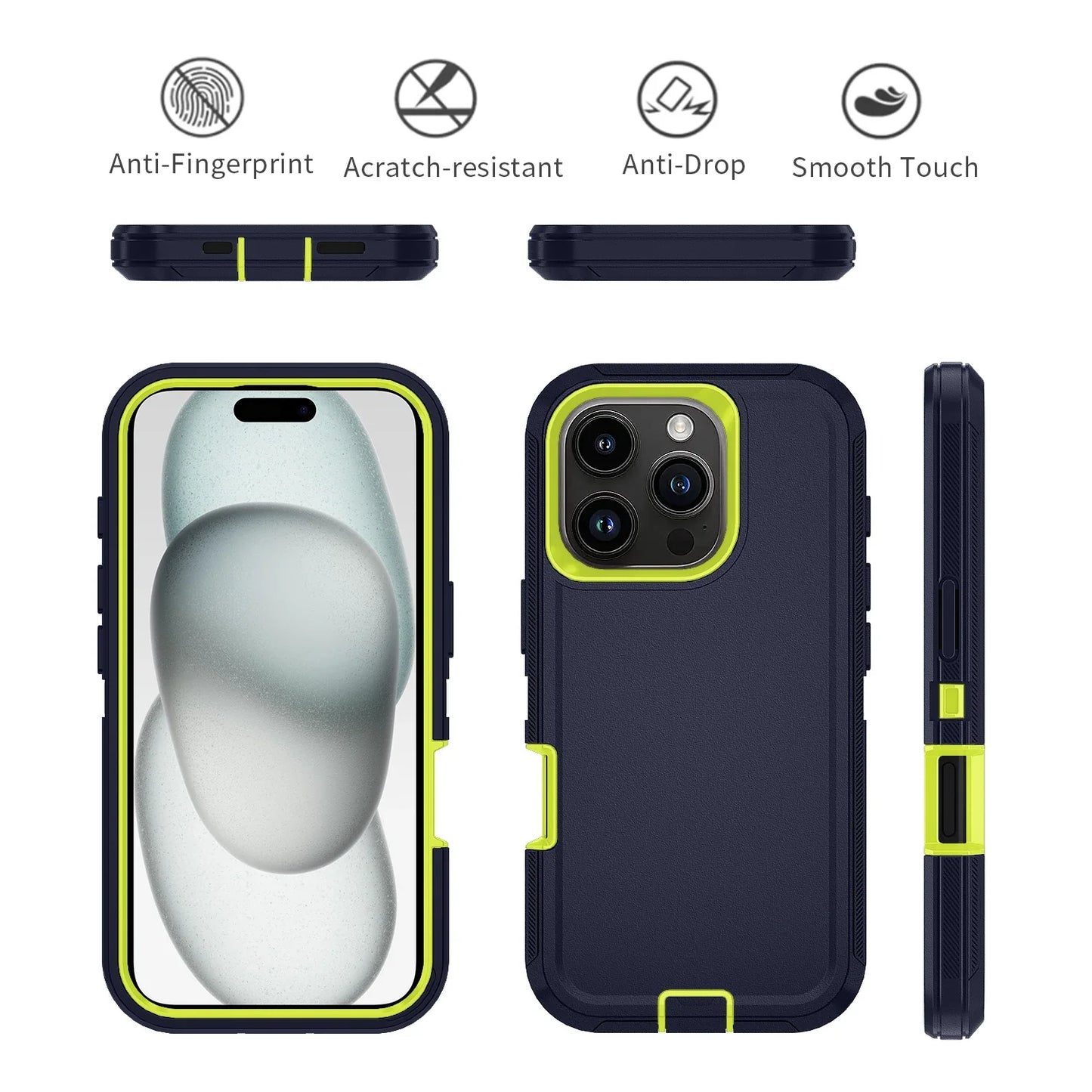 UltraArmor Protective Anti-Drop Anti-Fingerprint Scratch-Resistant iPhone Case