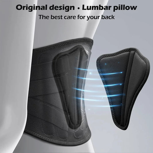 Lower Back & Lumbar Support Brace – Pain Relief for Sciatica, Herniated Discs and Scoliosis