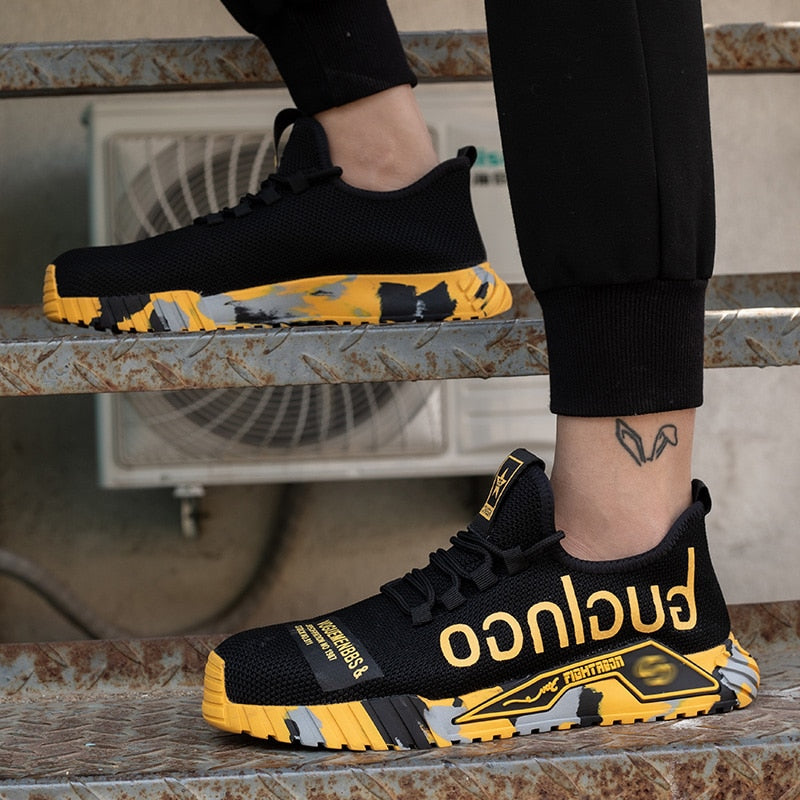 Indestructible Puncture & Smashing Proof Work Safety Shoes