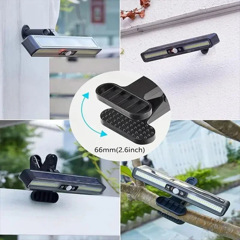 Clip On Waterproof 36 LEDs Solar Motion Security Lights