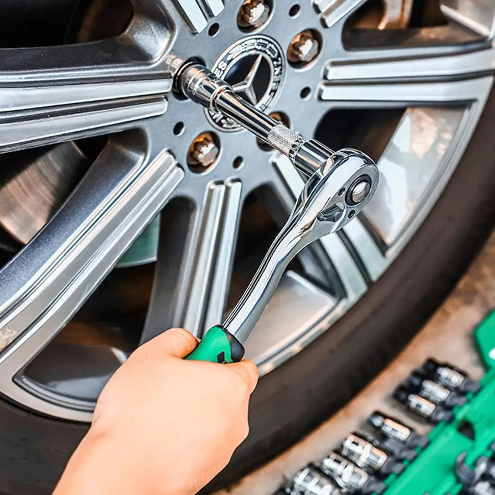 Telescopic Ratchet Wrench Set – Dual Direction with Adjustable Handle