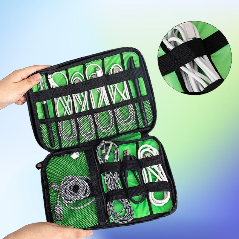 Waterproof Cable / Hard Drive versatile Organizing Storage Bag