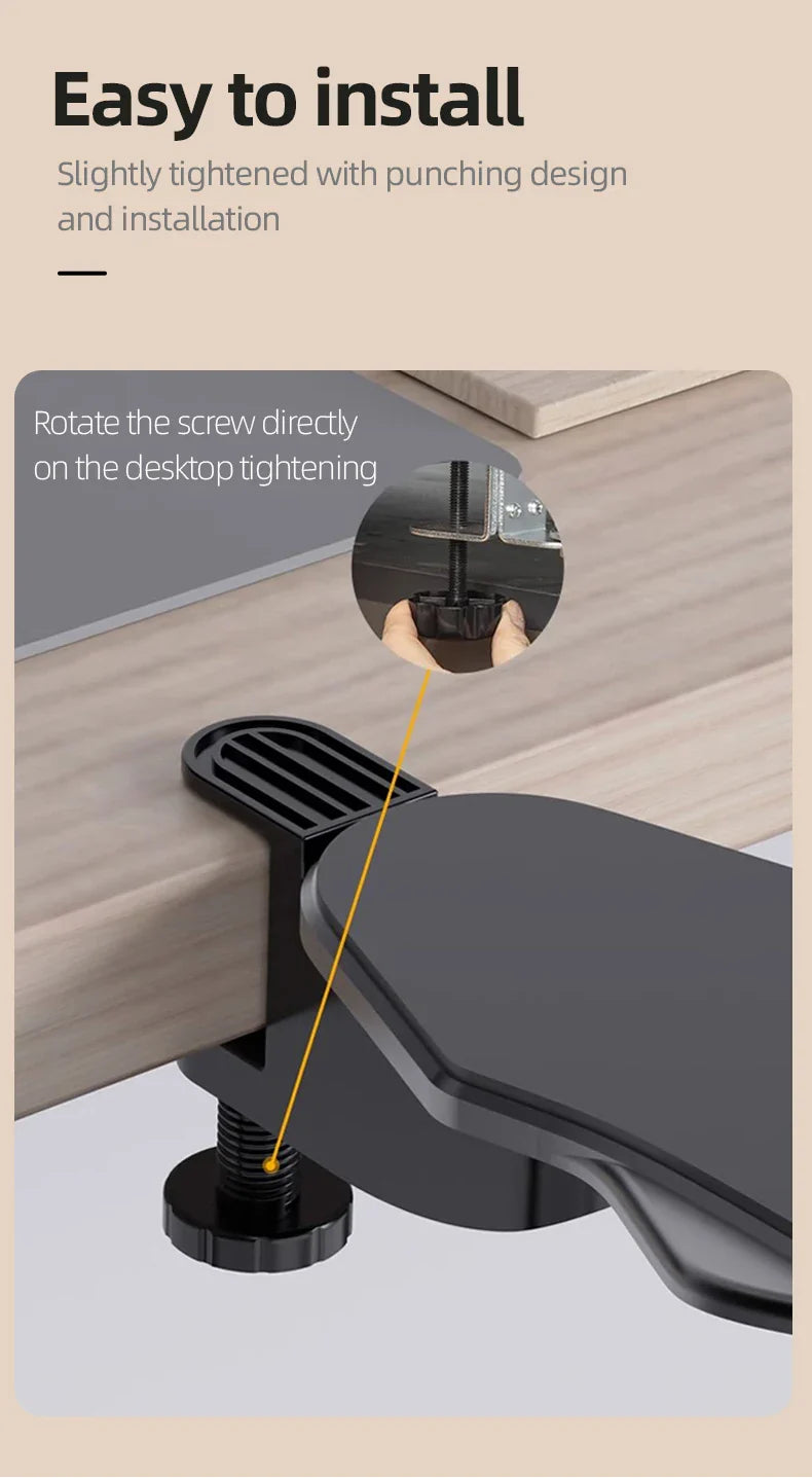 ArmEase Ergonomic Rotating Desk Arm & Wrist Rest Healthy Posture Support Pad