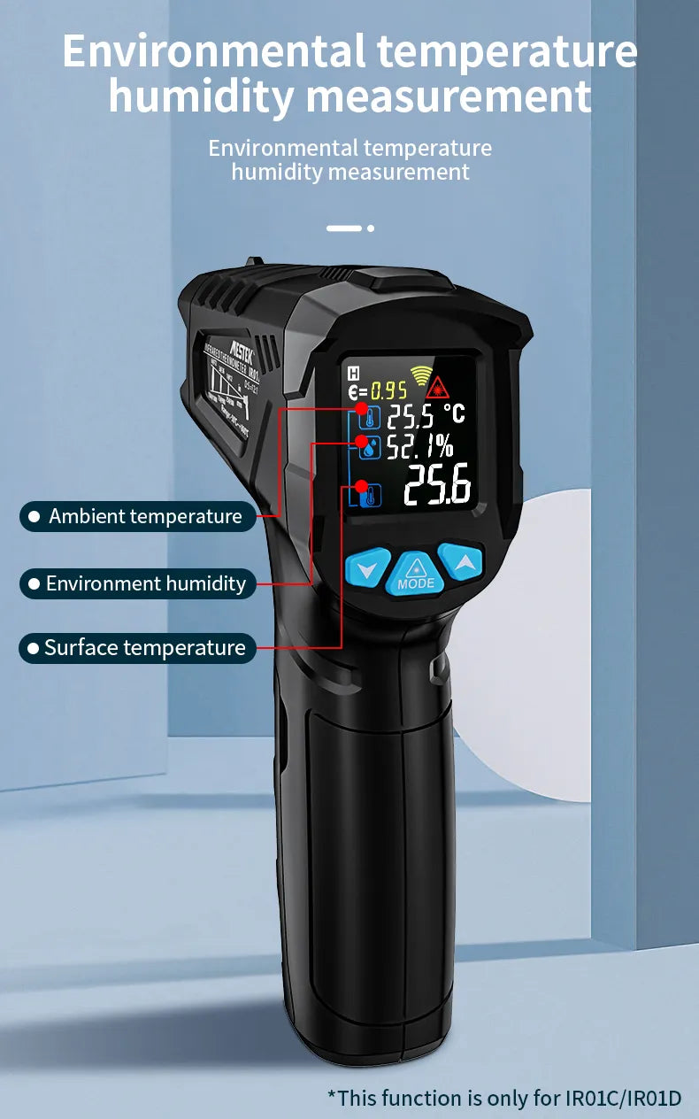 Digital Infrared Non-contact High Precision Laser Thermometer