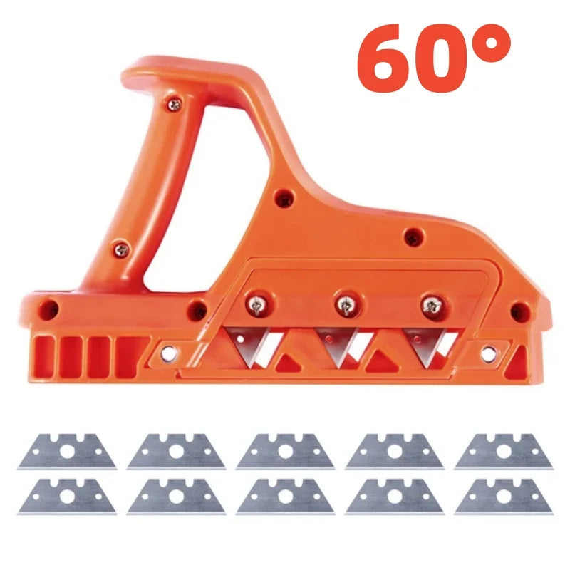 EdgeMaster Woodworking /Plasterboard /Drywall Multi-Angle (45°/60°) Chamfer Cutter