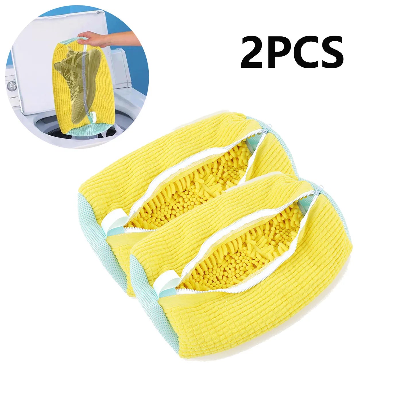 Fluffy & Padded Machine Friendly Laundry Shoes Protector