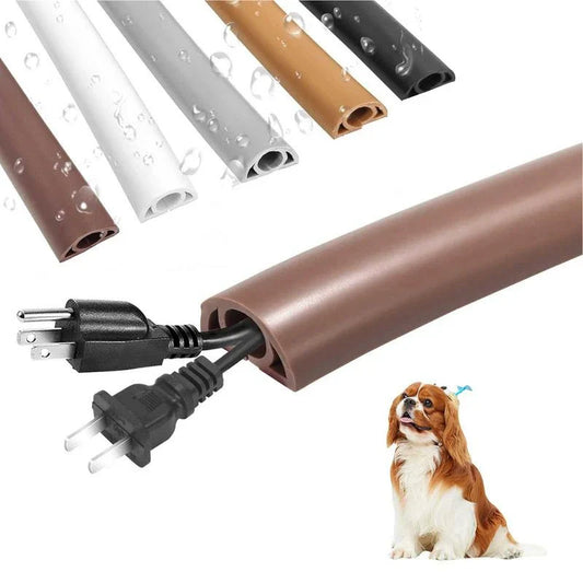 Flexible & Durable PVC Self-adhesive Floor / Wall Cord Cover