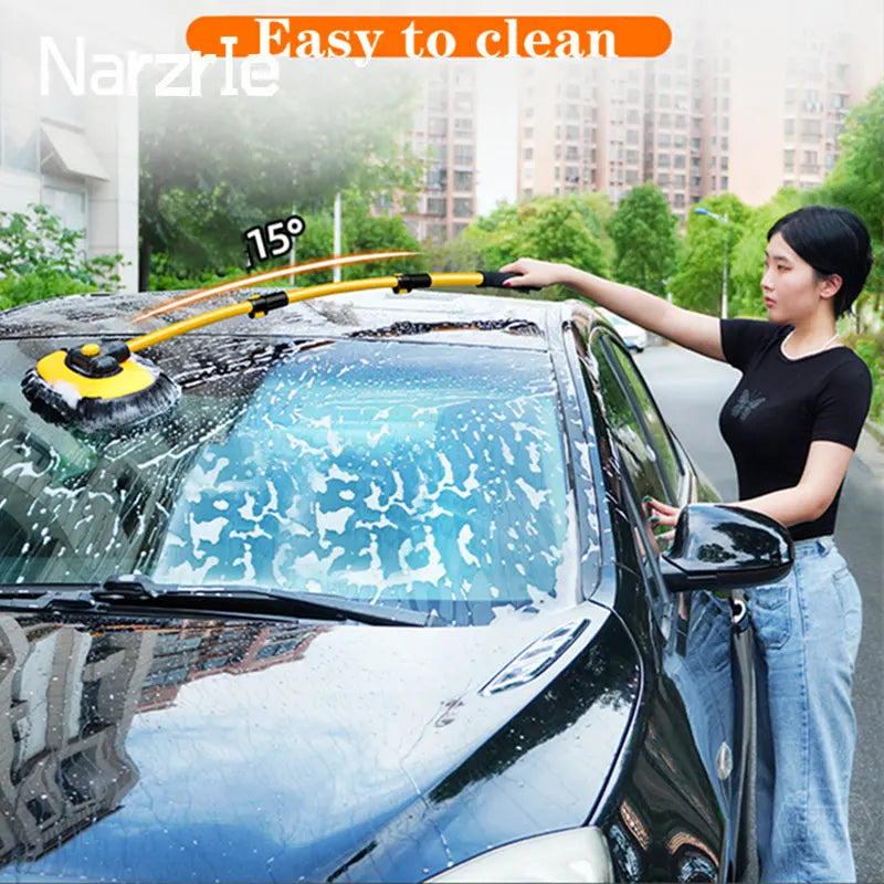 Telescoping Retractable Long Handle Car Wash Mop