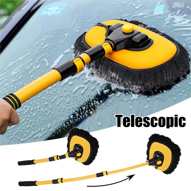 Telescoping Retractable Long Handle Car Wash Mop