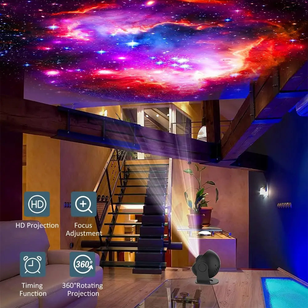 4K HD Ultra-Clear Imaging 12 in 1 Planetarium Galaxy Projector
