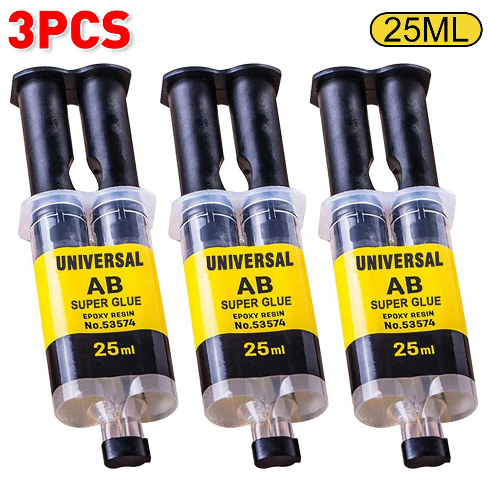 Japanese Heat Resistant Waterproof Super Adhesive Epoxy Resin Instant AB Glue (2pcs)