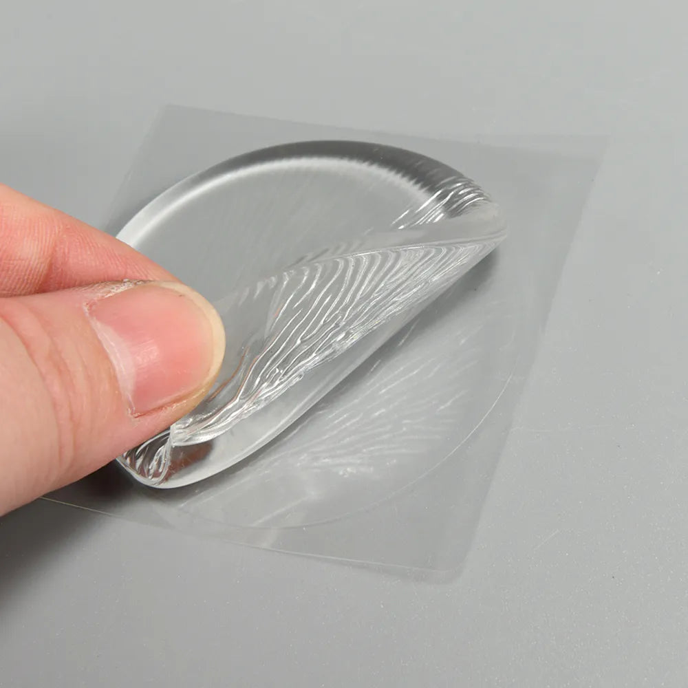 XXL Soft Silicone Self-adhesive Wall Protector Door Handle Bumper (6 pcs)