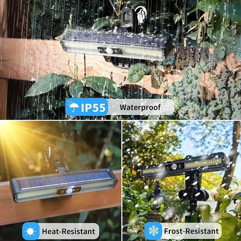 Clip On Waterproof 36 LEDs Solar Motion Security Lights