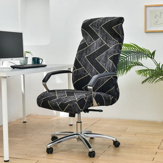 Elastic Computer Office Chair Zipper Cover