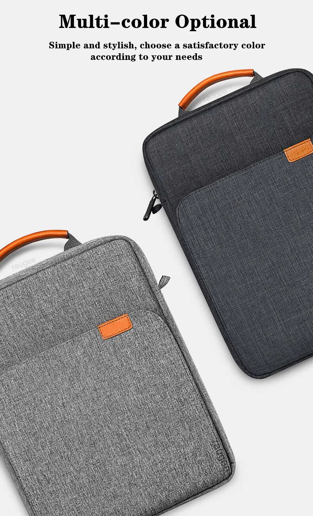 Premium 360° Protective 5 Pockets Tablet Sleeve with Plush Protection