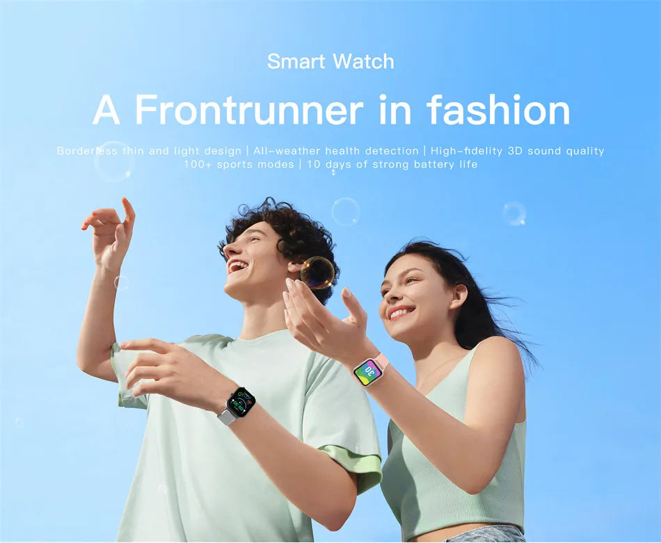 Bluetooth Health Monitoring Smartwatch For Men And Women