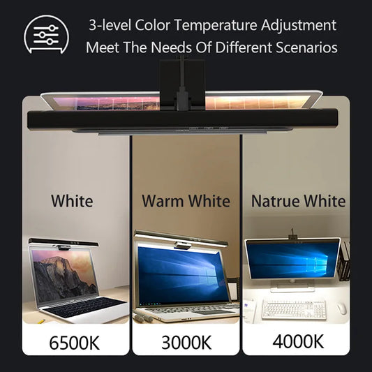 MonitorMate Eye-Care PC Monitor Attachment Dimming LED Light Bar