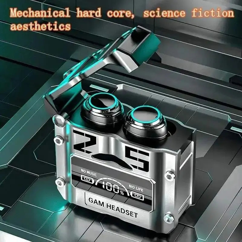 M25 TWS Hi-Fi Stereo & Noise Reduction HD Call Earphones with LED Self-Charging Case