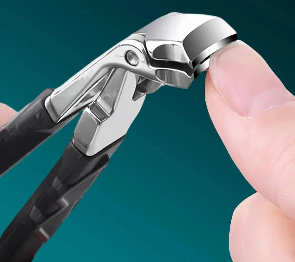 Extra-Wide 45° Diagonal Full Visibility Design Ergonomic Thick Nails Clipper
