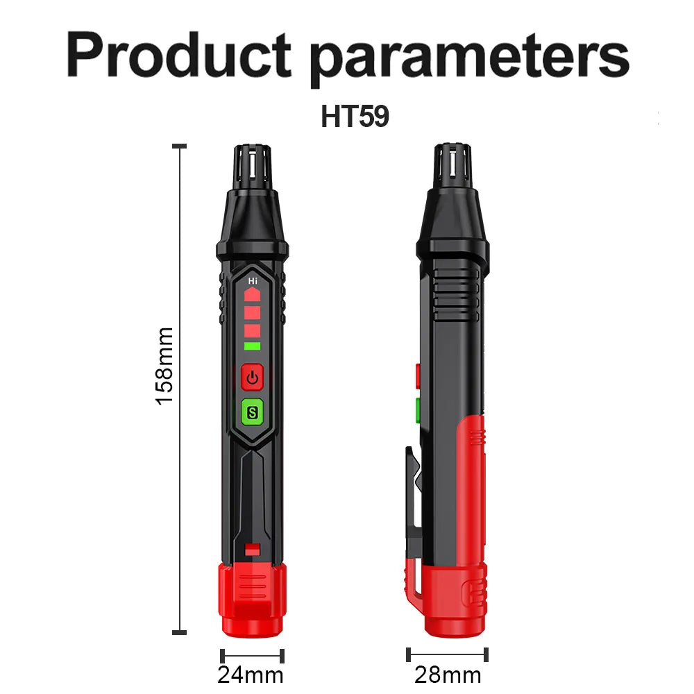 HT61 Sound & Screen Flammable Gases Leak Detector