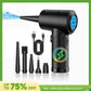 Deep Cleaning Cordless Compressed Air Duster with LED Light