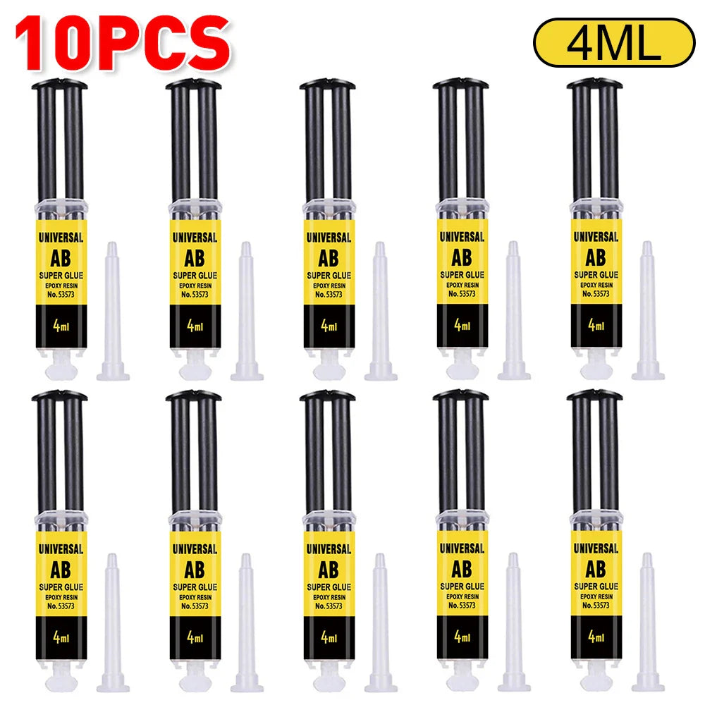Japanese Heat Resistant Waterproof Super Adhesive Epoxy Resin Instant AB Glue (2pcs)