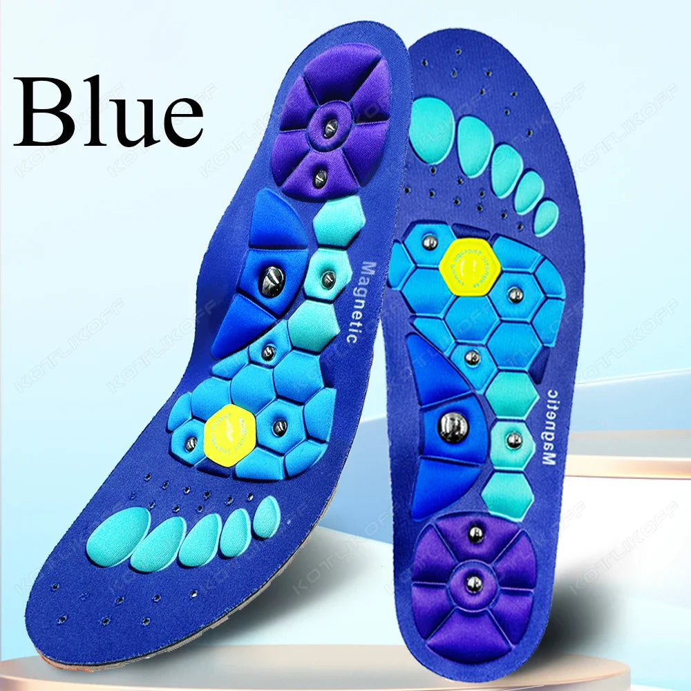 Circulation & Pain Relief Magnetic Acupressure Arch Support Insoles
