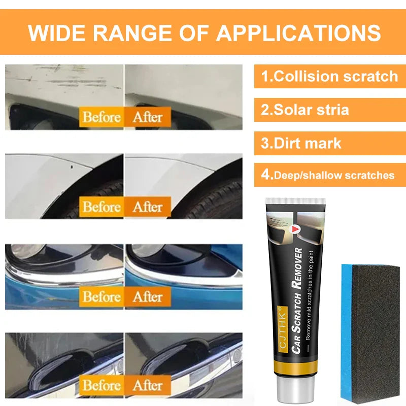 Superior Care DIY Car Scratch Remover Polishing Wax Kit (3pcs set)