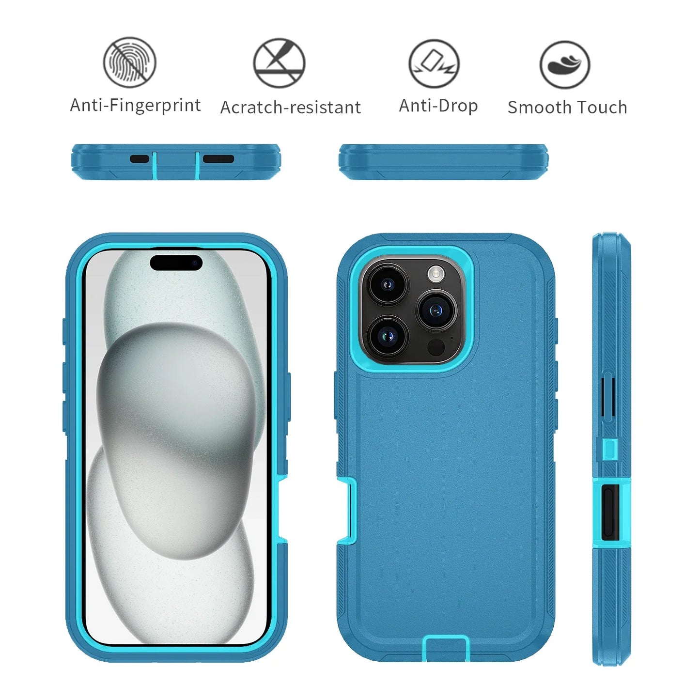 UltraArmor Protective Anti-Drop Anti-Fingerprint Scratch-Resistant iPhone Case