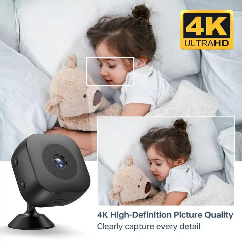 Ultra HD 4K Motion Detection & Night Vision Magnetic Smart WIFI Camera